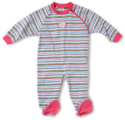 Sanetta Baby – pyjamas för flickor (singel), randig 220822
