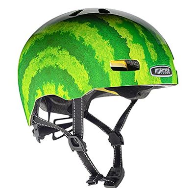 Nutcase Street-Medium-Watermelon, Helmets Unisex Adulto, Not Mentioned, M