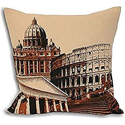 Riva Home Rome City C/Case 45X45 Cream, Cotone, 45x45cm