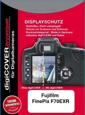 digiCOVER Premium LCD-schermbeschermfolie voor FujiFilm voor FinePix F70EXR