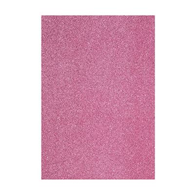 Vaessen Creative Foam 2mm A4 10pcs Glitter Pink
