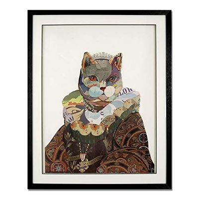 Ritartto di gatto in abito antico nobiliare