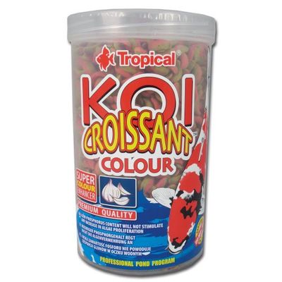 Koi Croissant Colour 1000ml / 210g - Aliment Complet pour Koi dans l'étang