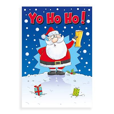 Regal Publishing Carte de Noël humoristique ouverte 17,8 x 12,7 cm