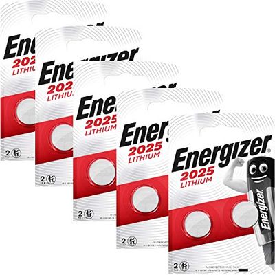 Energizer 637988SET originele batterij lithium CR 2025 (3 volt, 5 x 2 stuks)