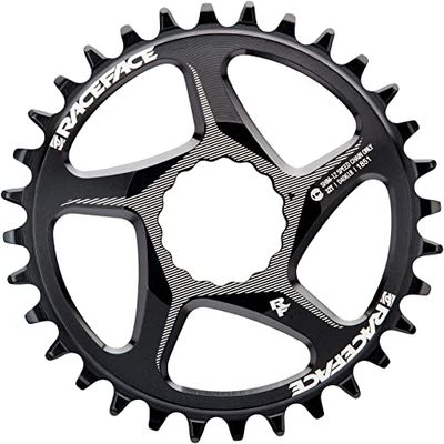 Race Face Direct Mount Shimano 12v-34t-svart brickor för vuxna unisex, svart, 34