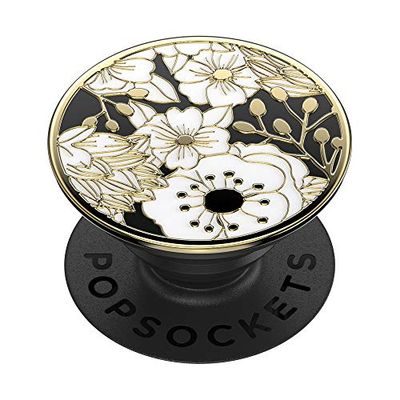 PopSockets: PopGrip - Soporte y Agarre para Teléfonos Móviles y Tablets con un PopTop Intercambiable - Enamel Wild Flowers