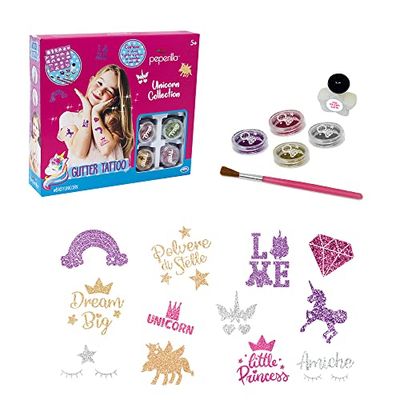 ODS 43708 Peperilla Glitter Tattoo Deluxe Ensemble tatouages amovibles