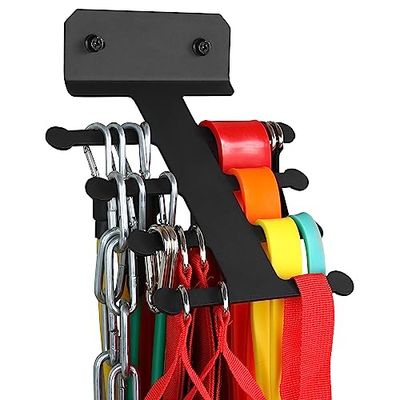 Weerstand Rack Band Opslag Hanger Gym Apparatuur Organizer Pull Up Bands Jump Touwen, Opslag Rack voor Thuis Gym