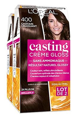 L 'Oréal Paris Casting Crème Gloss Coloração tom sobre tom sem amoníaco, conjunto de 2