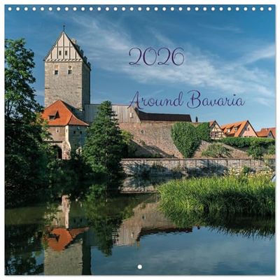 Around Bavaria (Wall Calendar 2026 12" x 24" / 30 x 60 cm (open)) CALVENDO 12 Month Wall Calendar