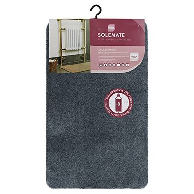 SOLEMATE Eco-Bath Mat, 50x80cm, Dark Grey