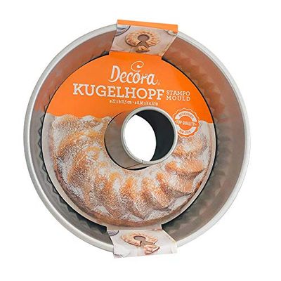 Decora 0075030 Stampo Kugelhopf Ø 22 X H 11,5 Cm Antiaderente
