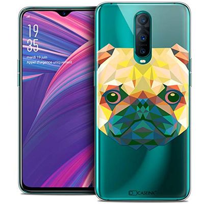 Oppo RX17 Pro beschermhoes voor 6,4 inch, ultradun, polygon dieren hond