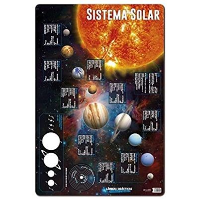 Grupo Erik Editori Lamina Didactica in Portugues Sistema Solare