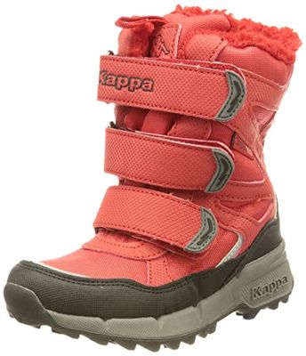 Kappa VIPOS Tex K, Zapatos para Nieve, Red/Black, 25 EU