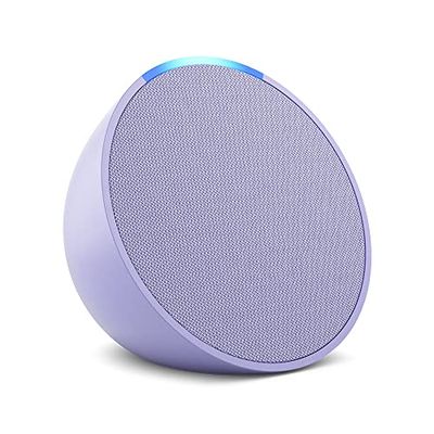 Echo Pop (Ultimo modello) | Altoparlante Bluetooth intelligente con Alexa, compatto e dal suono potente | Lavanda