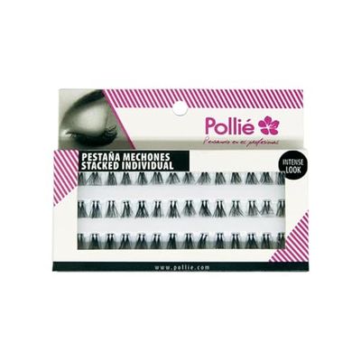 PESTAÑAS POLLIE INDIVIDUAL DUO CORTAS NEGRAS