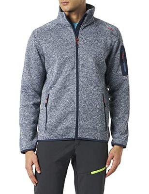 CMP Heren Knit Tech Mélange Fleece Jacket Fleecejack