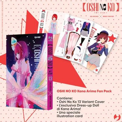 Oshi no ko. My star. Kana Arima fan pack edition. Con dress-up doll di Kana Arima. Con illustration card (Vol. 13)