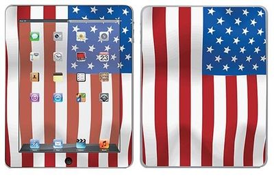 Royal Sticker for Tablet Drapeau Etats-Unis iPad