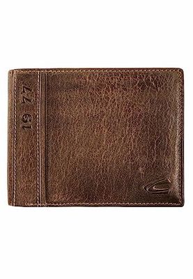 camel active Melbourne Carteira horizontal para homem, 000510, castanho, 12,5 x 2,5 x 10, Castanho, 000510