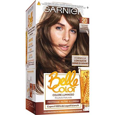 BELLE COLOR 20 castano chiaro naturale - Hair dyes