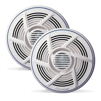 Pioneer TS-MR1600 - Altavoces marinos de doble cono de 16 cm (100 W)