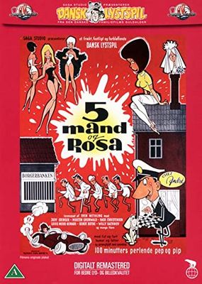 NORDISK FILM 5 mand og pink - dvd