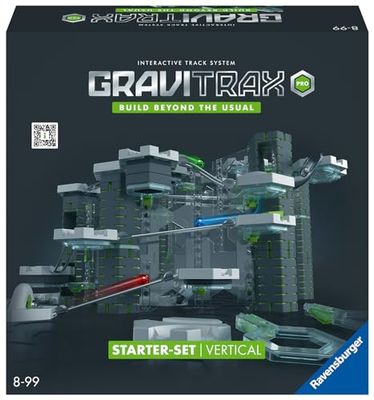 Ravensburger - GraviTrax PRO: Starter Set | Circuito Canicas para Niños | Juego de Canicas para Niños | Laberinto Canicas | Pista de Canicas para Niños | Canicas Acero | Juego niños 8 años o más