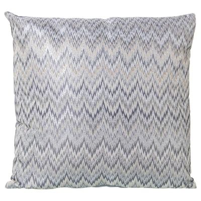 Alexandra House Living Grå textil kudde 43 x 43 cm