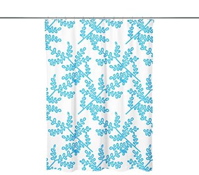 Bonamaison Shower Curtain, Polyester, Multicolor, 150x200