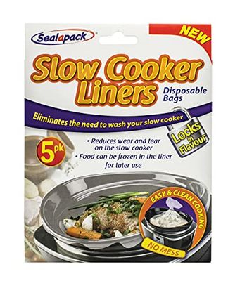 Sealapack Slow Cooker - Flavour Lock Liners, Pack Of 5