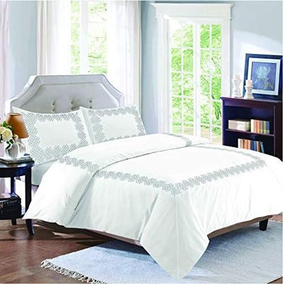 Homemaison påslakan 106x96" SILVER