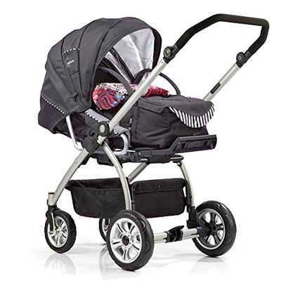 Gesslein 204330460460 kinderwagen M4 inclusief C1 draagtas, zilver