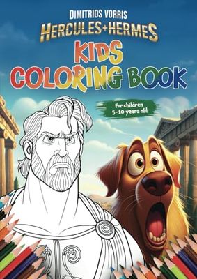 HERCULES + HERMES: KIDS COLORING BOOK