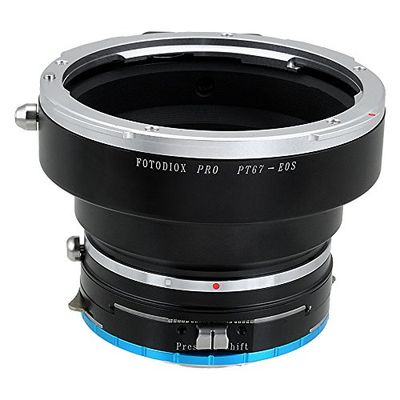 Fotodiox Pro – Adaptador de monturas de objetivo Pentax 6 x 7 (P67, PK67) a cámara Fujifilm X-Series Mirrorless de adaptador de cambio para Cuerpos de cámara X-Mount como X-Pro1, X-E1, X-M1, X-A1, X-E2, X-T1