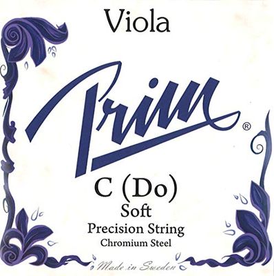 Prim Viola Strings Steel Strings C Chrome Steel Soft