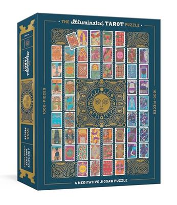 The Illuminated Tarot Puzzle: A Meditative 1000-Piece Jigsaw Puzzle: Jigsaw Puzzles for Adults