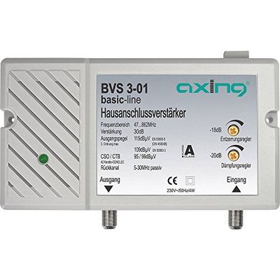 AXING - Amplificador de distribuição, 30 dB de ganho