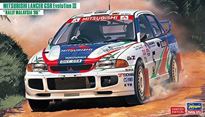 Hasegawa - 1:24 Mitsubishi Lancer GSR Evolution III - Rally Malesia 96