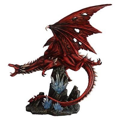 Nemesis Now Fraener's Wrath. Figura de Resina, 52 cm, Color Rojo, Talla única