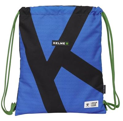 Safta Kelme Royal - Grand sac à dos plat, idéal pour les enfants de différents âges, confortable et polyvalent, qualité et résistance, 35 x 40 cm, couleur noire, Noir, Estándar, Décontracté