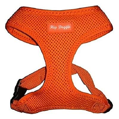 Hip Doggie HD-6PMHOR Ultra Comfort Harness Vest Harnais pour Chien Orange Taille XL