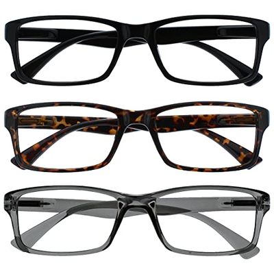 OPULIZE Pep, Unisex Adulto, Nero Marrone Grigio, 1 50 Diottrie