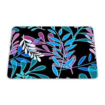 Bonamaison, Tapis de Souris Rectangle Imprimé Numériquement, Fond Antidérapant, pour Bureau et Maison, Taille: 22x18cm
