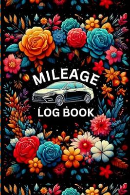Mileage Log book: Women's mileage record book & for tax purposes| "6 x 9" | 103 pages