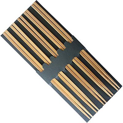 Baguettes asiatique bois,5 paires