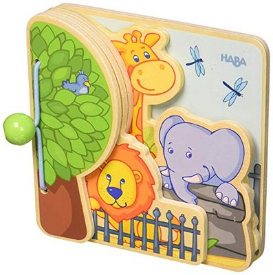 HABA - Livre pour Bébé Les Amis du Zoo, 300129