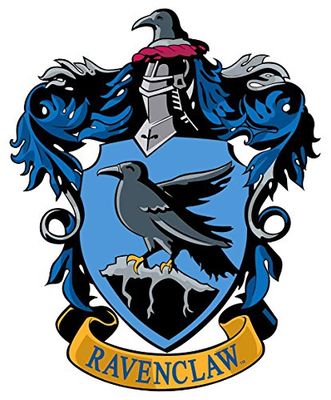 STAR CUTOUTS Ravenclaw Emblema de Harry Potter para parede, 61 x 50 x 61 cm